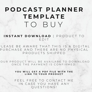 Podcast & YouTube Videos Planner: Google Sheets Podcast Tracker and Launch Kit image 9