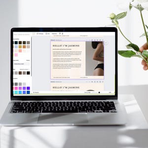 Social Media Strategy Canva Template, Client Strategy for Social Media Manager, Social Media and Marketing Proposal