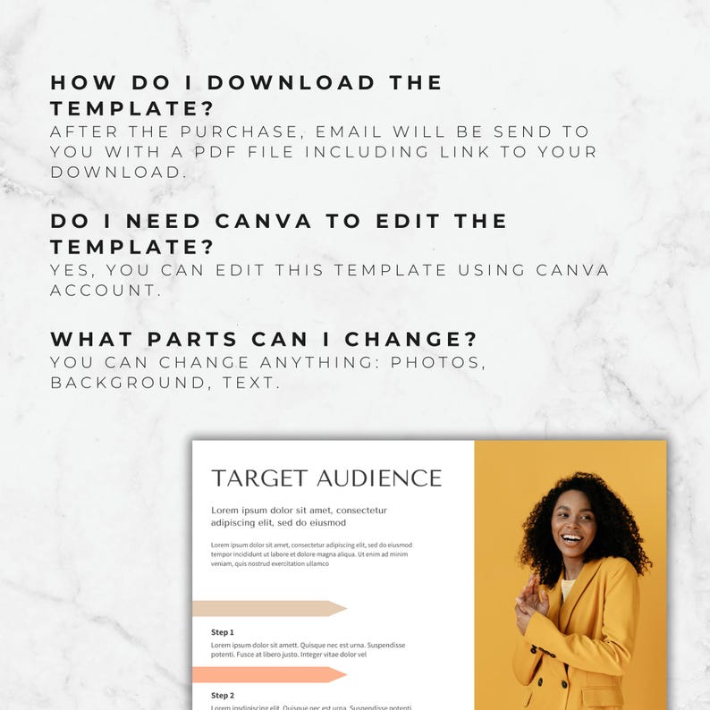Social Media Strategy Canva Template, Client Strategy for Social Media Manager, Social Media and Marketing Proposal