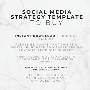 Social Media Strategy Canva Template, Client Strategy for Social Media Manager, Social Media and Marketing Proposal