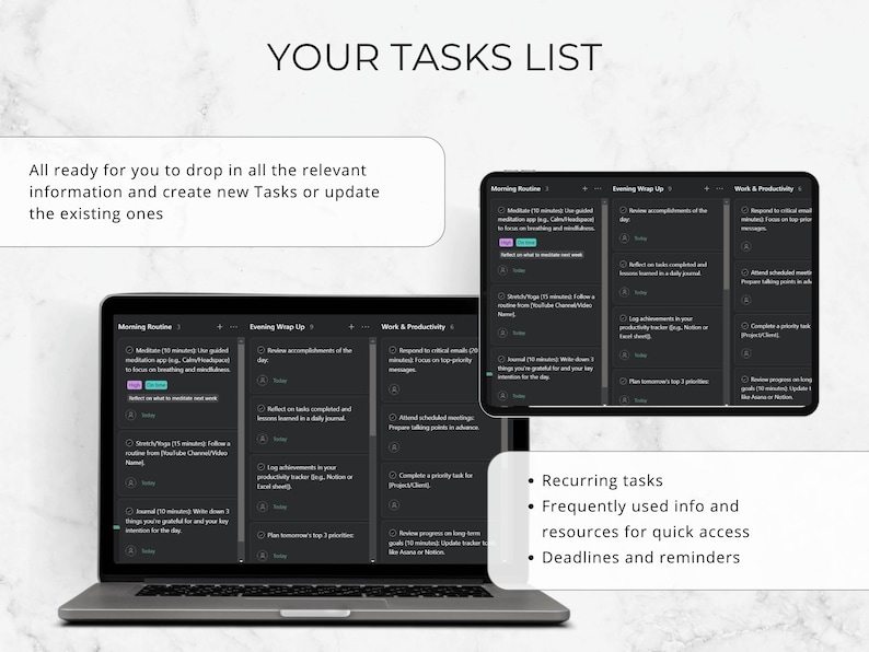 Asana Task Management Template: Project Tracker (digital Download) - Etsy