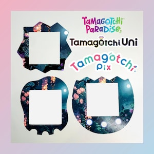 Tamagotchi Paradise, Uni, Pix Faceplate - Moonlight - Tamagotchi Uni, Pix Skin