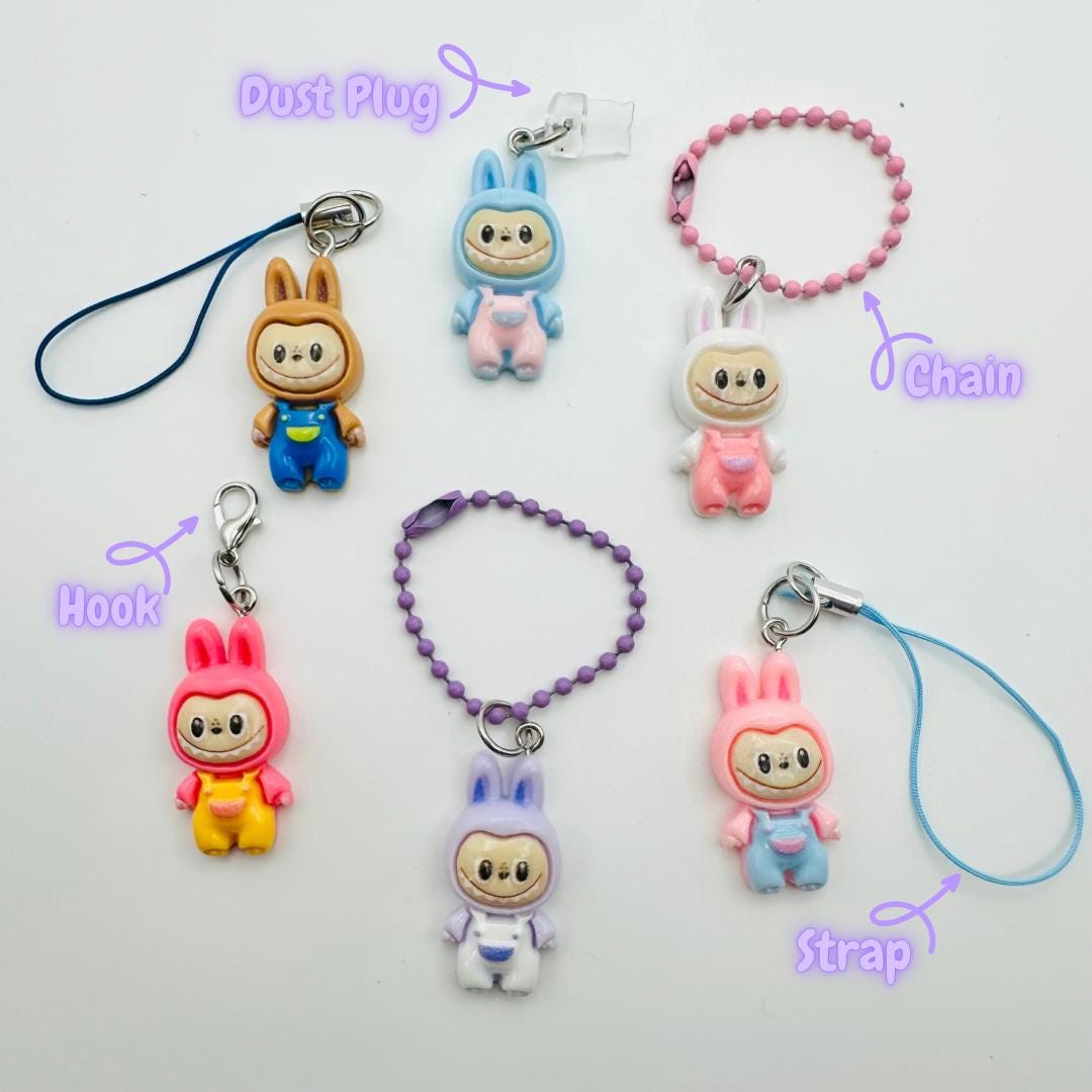 Labubu phone charm - Etsy 日本