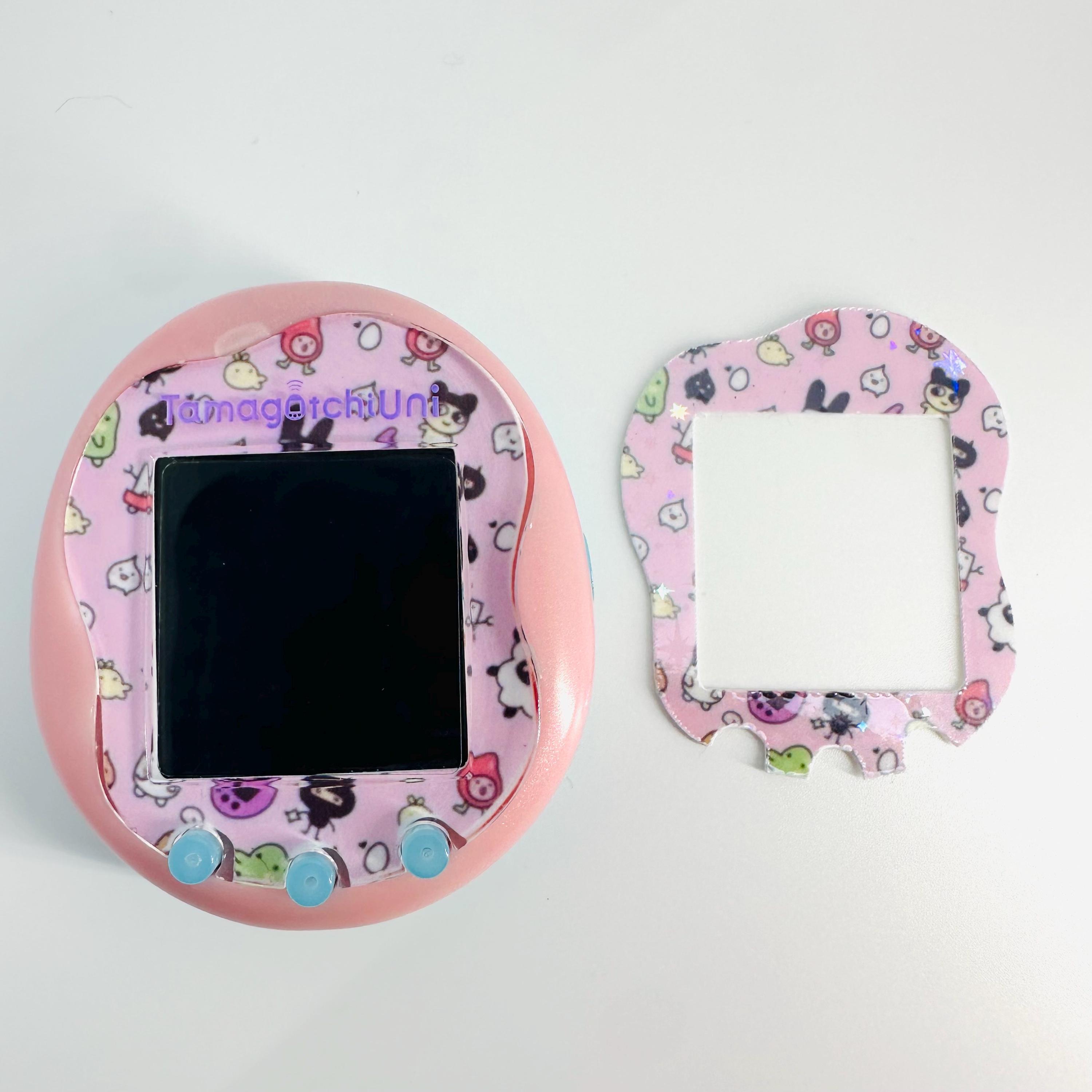 たまごっちパラダイス ユニ、ピックス フェイスプレート - ピンクたま