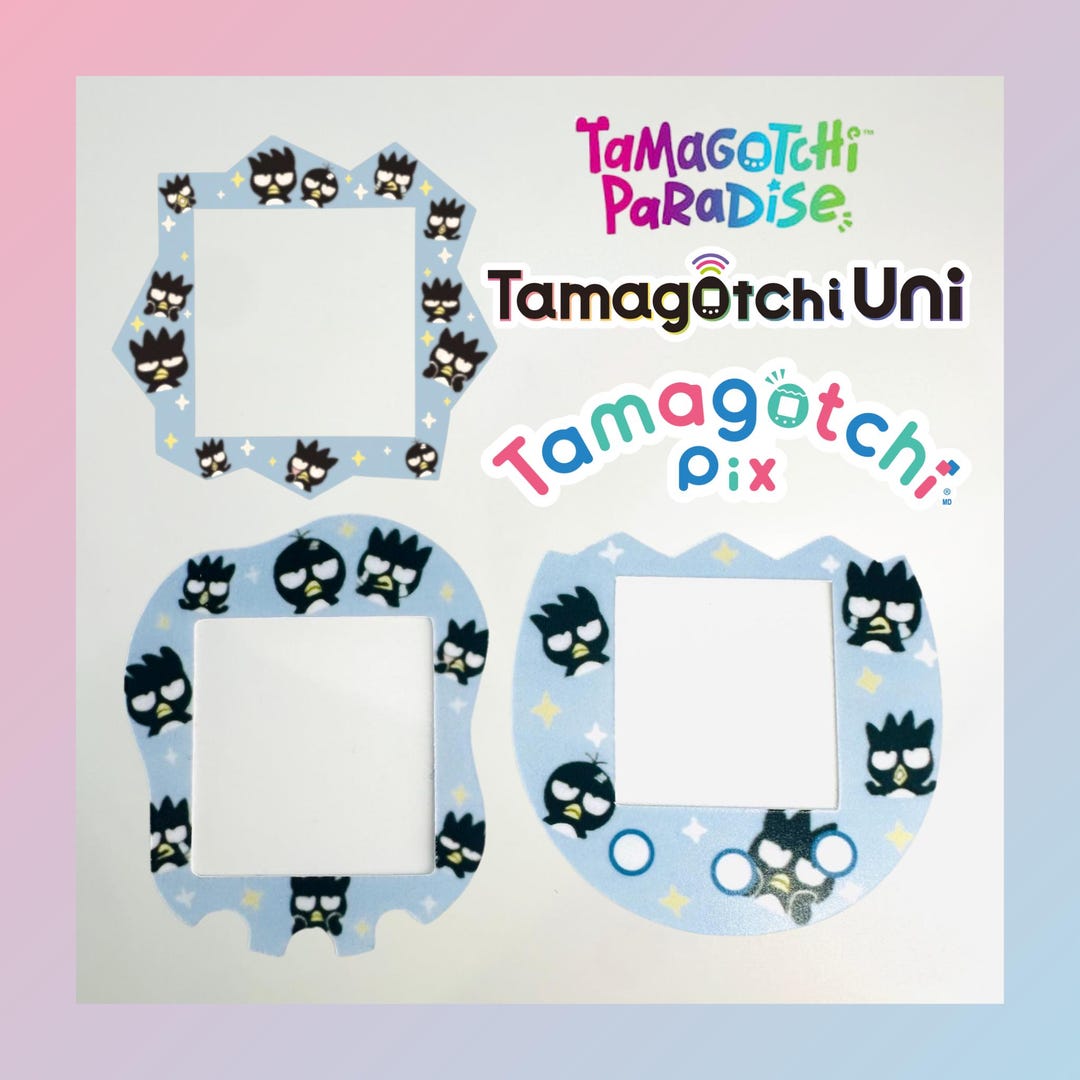 たまごっちパラダイス ユニ ピックス フェイスプレート - バッドばつ丸