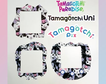 Tamagotchi Paradise, Uni, Pix Panel czołowy - Kuromi - Tamagotchi Paradise, Uni, Pix Skin - Holograficzny, Półpołysk