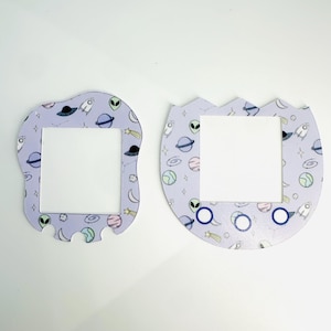 Tamagotchi Uni, Pix Faceplate - Space Doodles - Tamagotchi Uni, Pix Skin