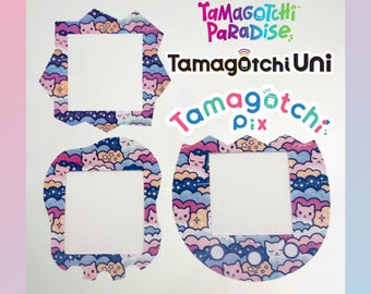 たまごっち クリアフェイスプレート ユニ / パラダイス / ピックス