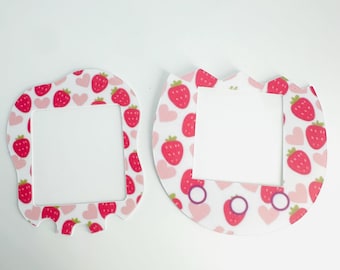 Tamagotchi Uni, Pix Faceplate - Strawberry Love - Tamagotchi Uni, Pix Skins