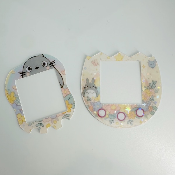 Tamagotchi Paradise, Uni, Pix Gesichtsplatte - Totoro Pastel - Tamagotchi Uni, Pix Skin