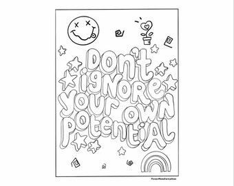 Coloring Pages For Mental Health Patients