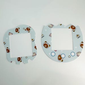 Tamagotchi Uni, Pix Faceplate - Blue Rilakkuma  - Tamagotchi Uni, Pix Skin