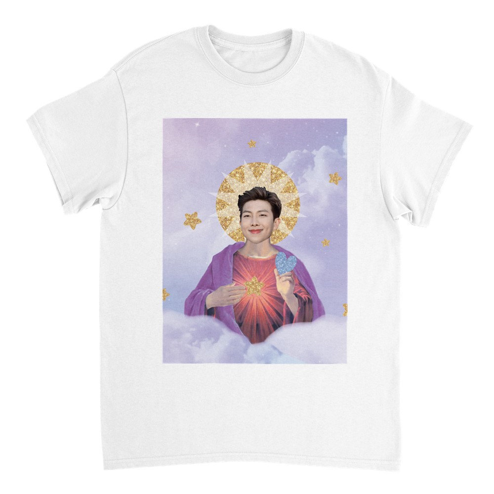 RM naamjoon BTS unisex thick crew neck t-shirt