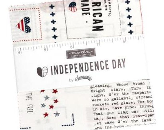 Featured listing image: Moda, Independce Day, by Sweetwate Precut Charm pack