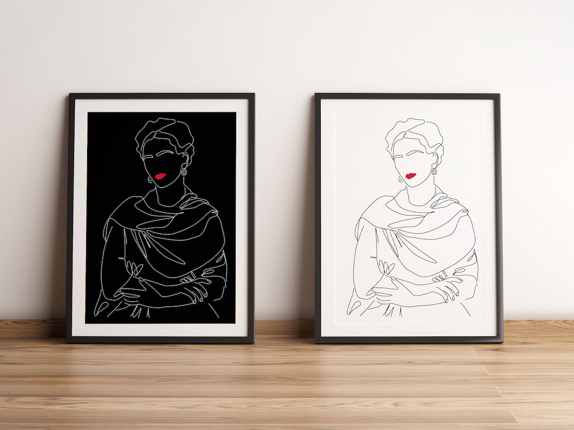 Printable Art Frida Kahlo Instant Download Minimalist Art Etsy printable-art-frida-kahlo-instant-download-minimalist-art-etsy