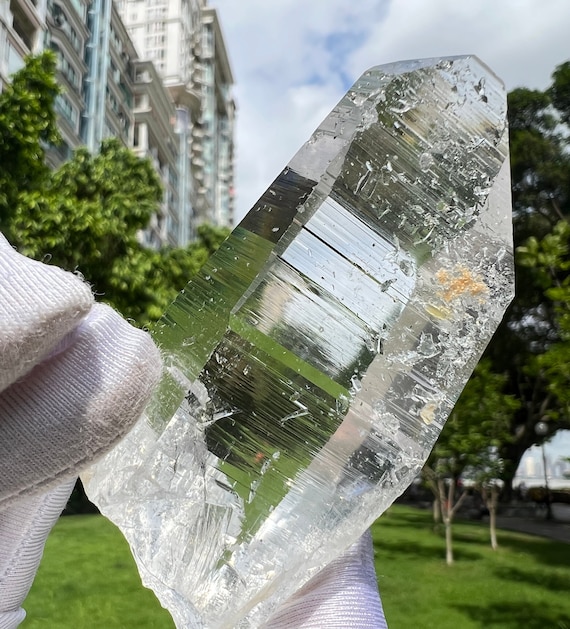 コロンビア産 レムリアン水晶 レインボー綺麗 訳アリ特価