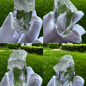 Himalaya klar fickkristall: självläkande kloritbas, Indien (21,2 g) bild 10