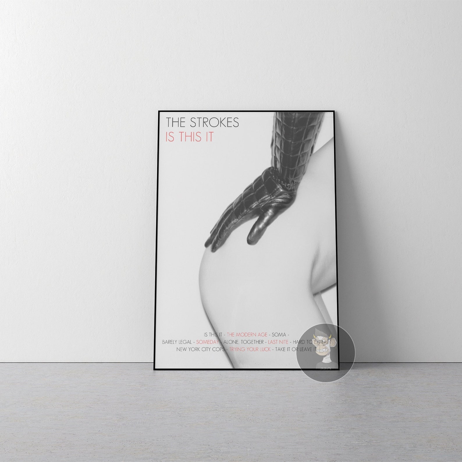 The Strokes is This It Album Cover Poster Etsy