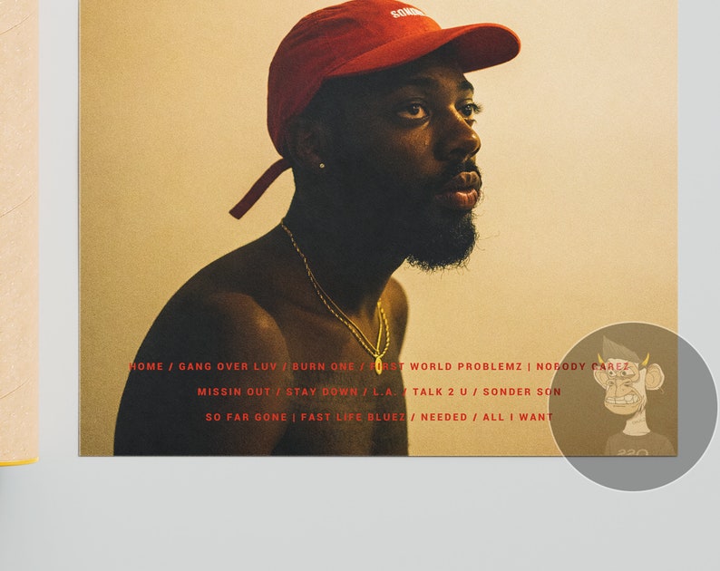 Brent Faiyaz Sonder Son Album Cover Poster Create Your - Etsy