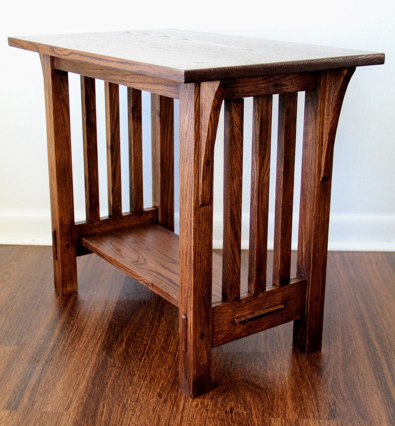 Mission Style End Table Small Etsy