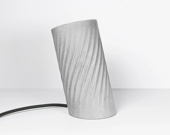 Concrete table lamp | Bedside lamp | Concrete Lamp |Industrial Minimalist Lamp | Decorative lamp | Concrete reading lamp