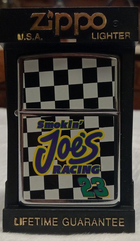 Vintage NASCAR Zippo Lighter: Smokin' Joe Racing, Jimmy Spencer