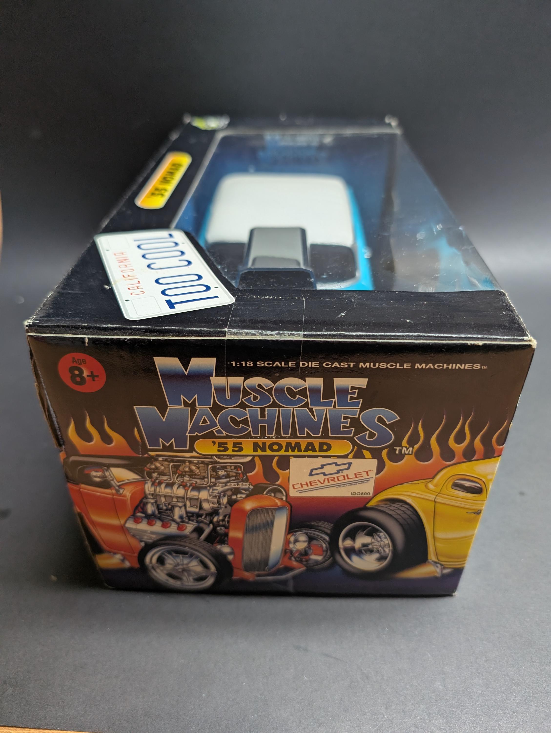 Chevy Nomad Muscle Machines 1/18 Scale '55 Nomad – Classic