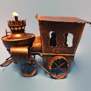Vintage Train Engine Oil Light Made in Hong Kong