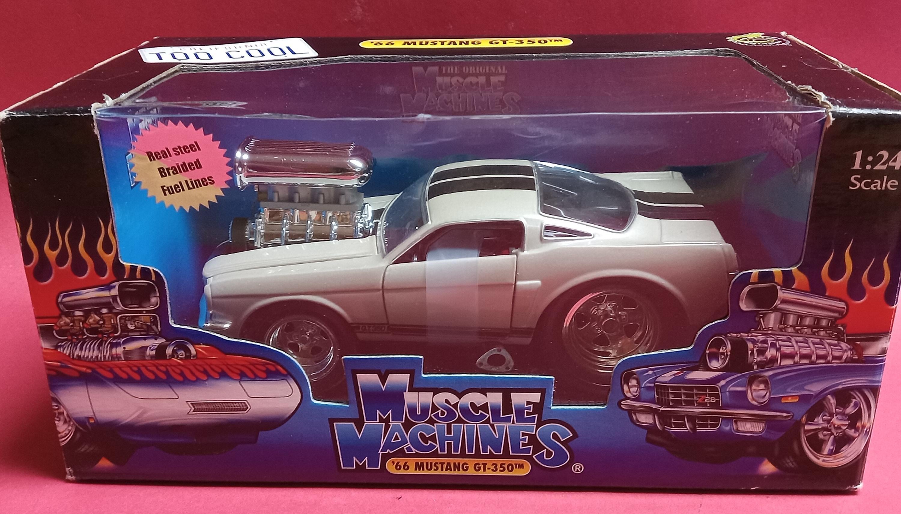 Ford Mustang 1/24 Mustang Gt-350 Muscle Machines - Etsy
