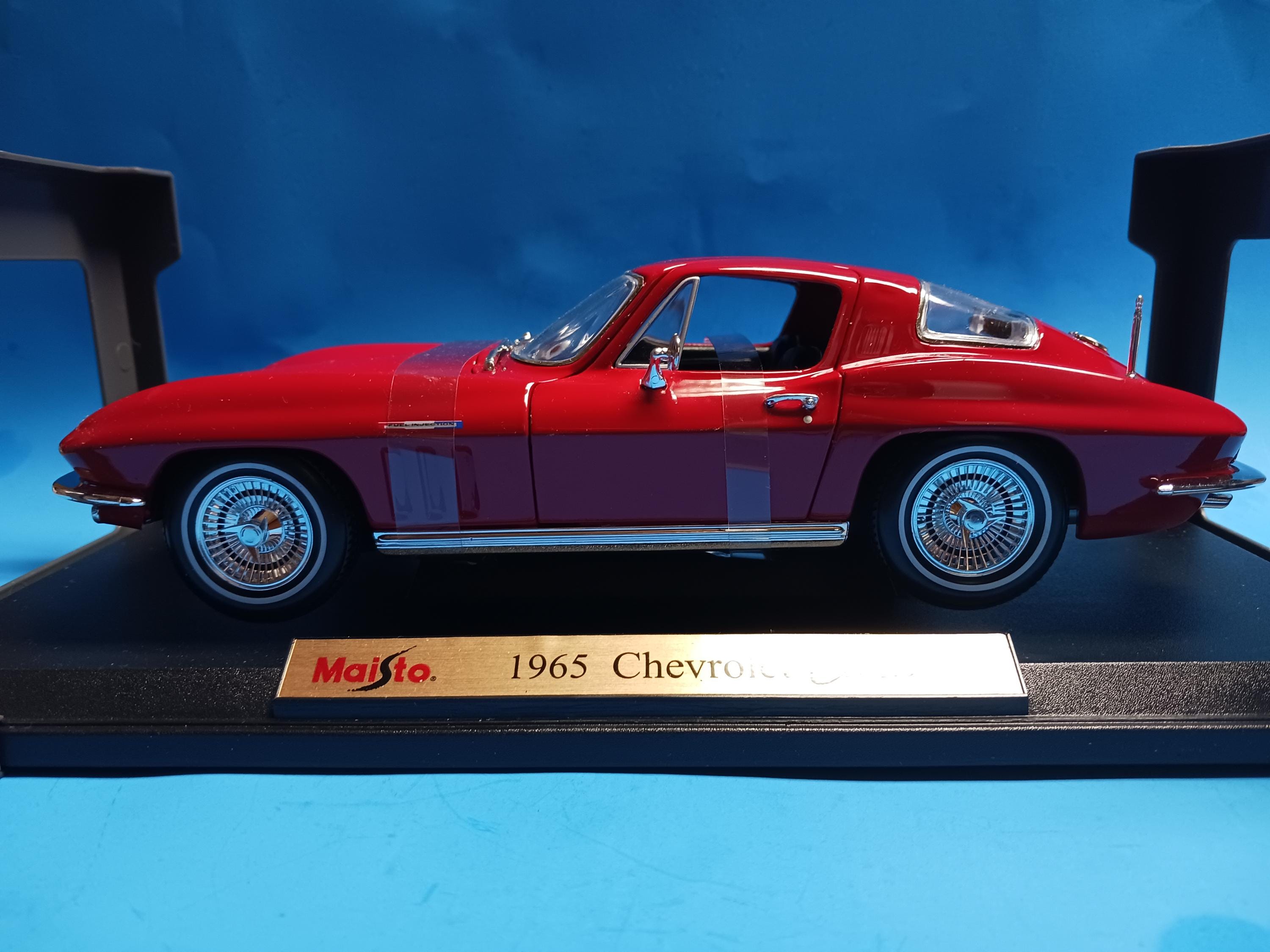 Chevy Corvette 1965 Special Edition Maisto 1/18 - Etsy