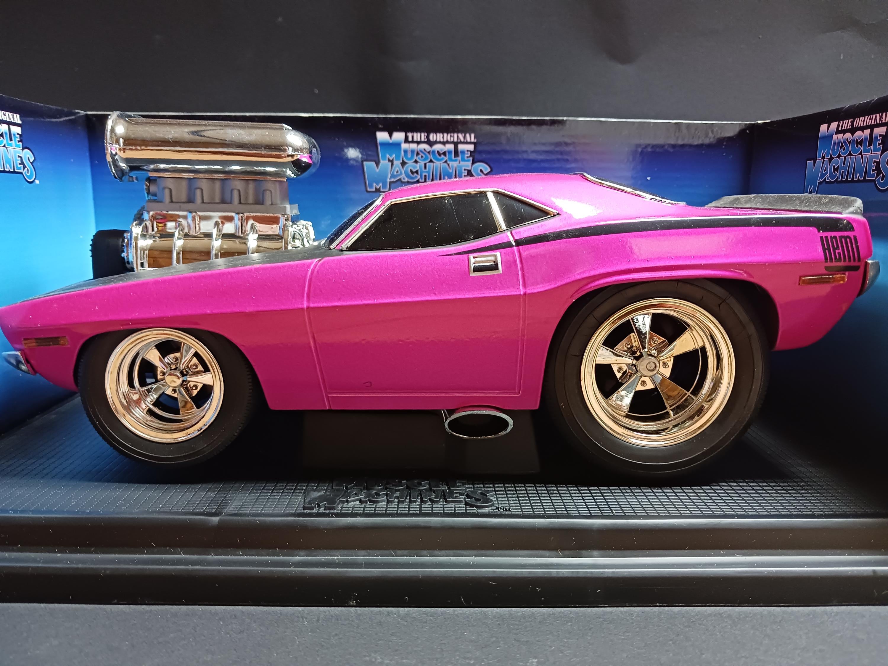 Hemi Cuda 1970 1/18 Muscle Machines - Etsy
