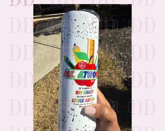 Teacher Tumbler Gift | Insulated Stainless Steel Cup | Teacher Appreciation Gift | Personalized Teacher Cup | Back to School Gift