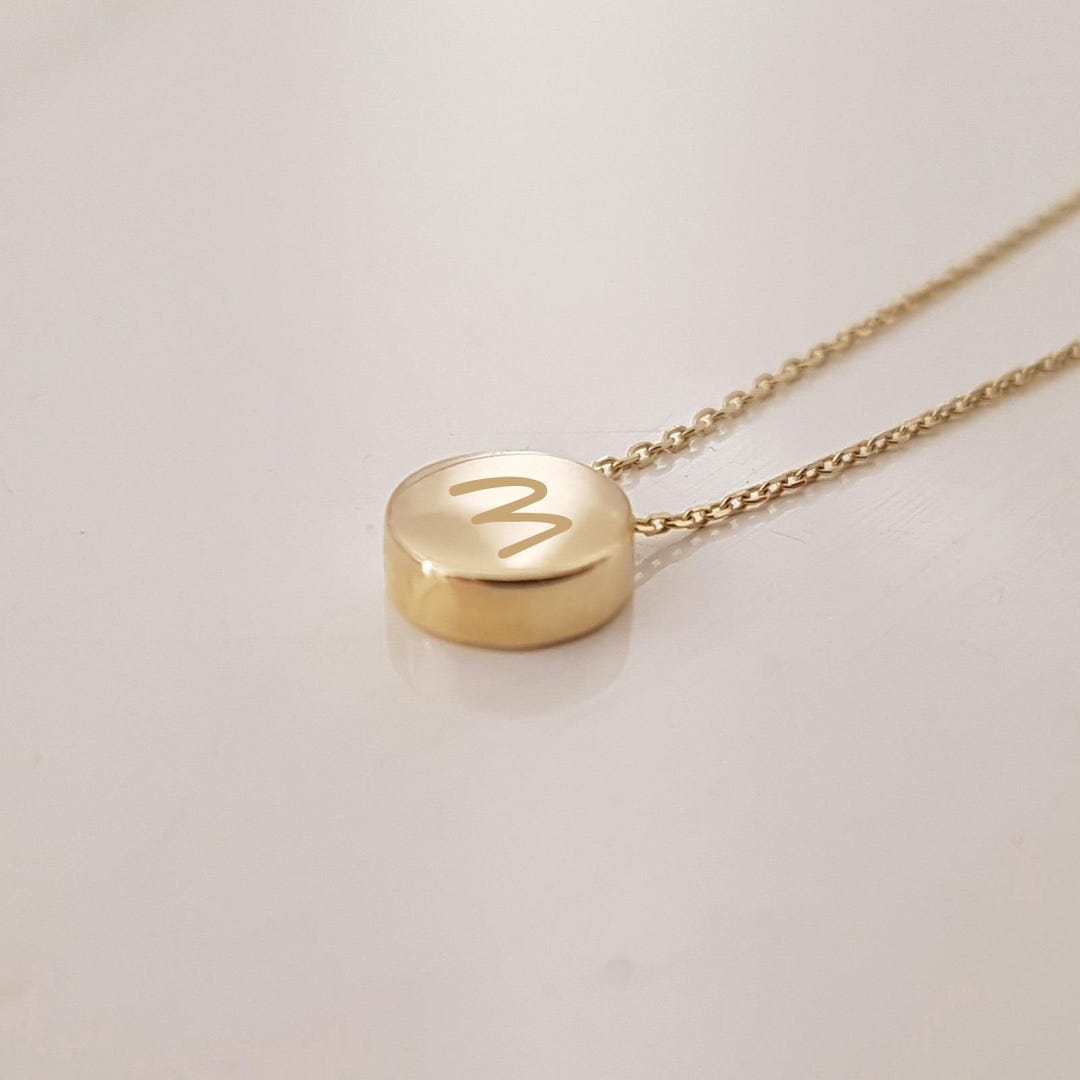 Collana Personalizzata con Disco Perlato & Pietra della Nascita