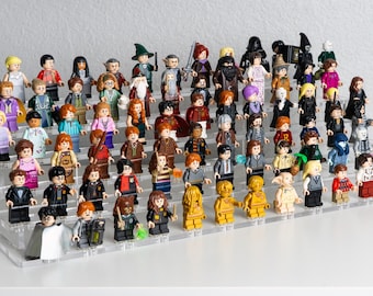 75 Minifigure Display Extra Large Stand - Clear