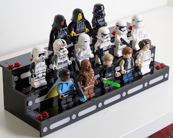 Espositore per minifigure a tema spaziale - contiene 20 figure