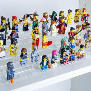 Großer Minifiguren-Präsentationsständer – 56 Figurenständer