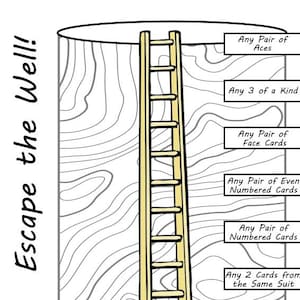 Escape the Well - Brettspiel zum Ausdrucken
