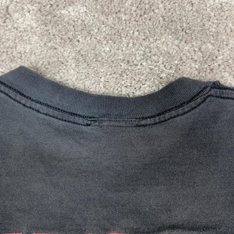 Vtg Jordan Pippen Nike T-shirt Size S Single Stitch Back 2 Back bild 5