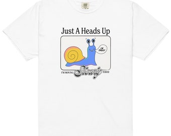 moving slowly t-shirt - blue