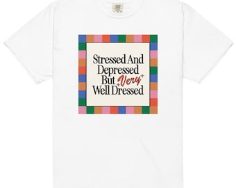 stressed & depressed tshirt