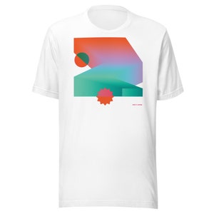 pretty weird t-shirt #1 - graphic design neon abstract shirt design