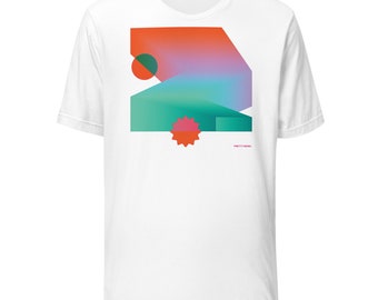 pretty weird t-shirt #1 - graphic design neon abstract shirt design