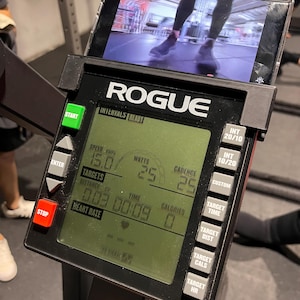 Universal Phone and Tablet Holder for Rogue Echo Bike | Adjustable, Secure Support for Smartphones | Echo Bike Accessories for Workouts