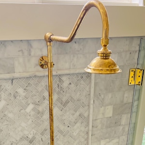 HRLBrass Exposed Shower System