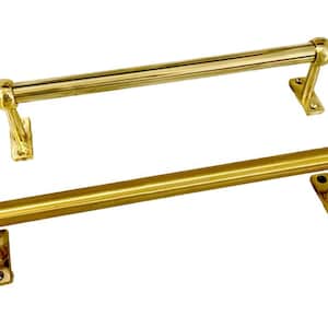 Unlacquered Brass Dish Towel Rack
