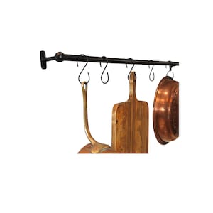 Black Iron Pot Rail