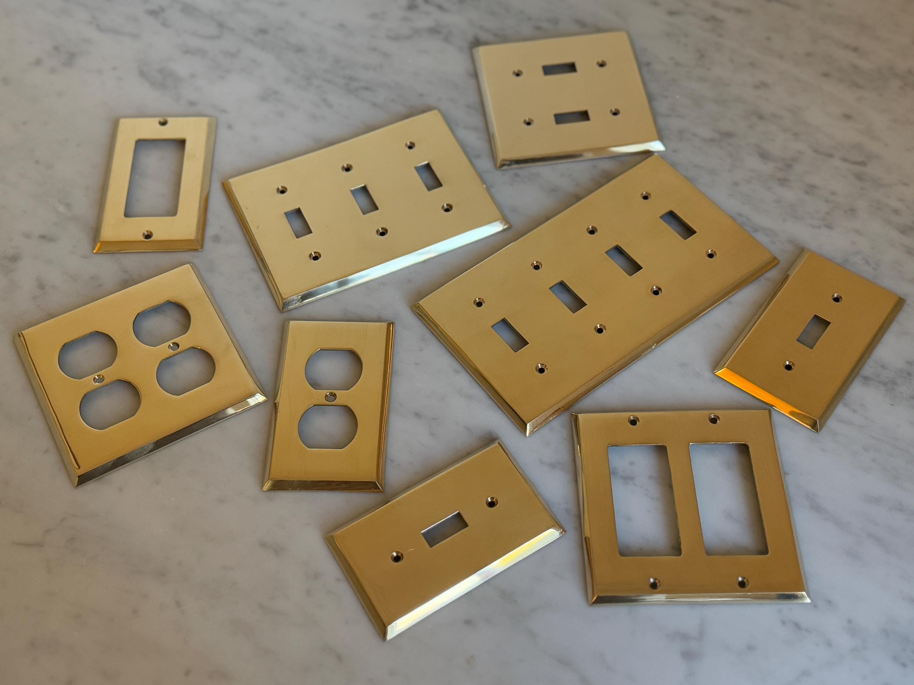 HRLBrass Switch Plates