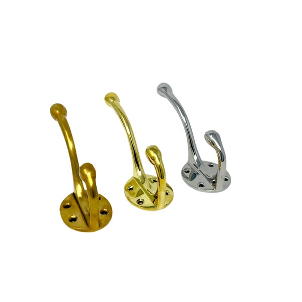 HRLBrass Unlacquered Hook