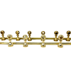 HRLBrass Tipping Rail - Small