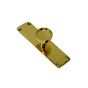 Sierra Trace Cabinet Knob - Polished Unlacquered Brass